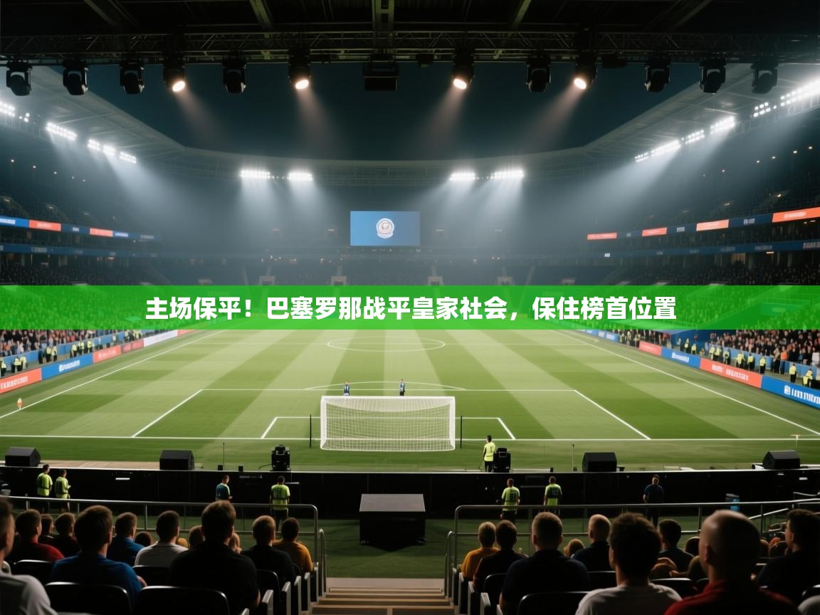 主场保平！巴塞罗那战平皇家社会，保住榜首位置